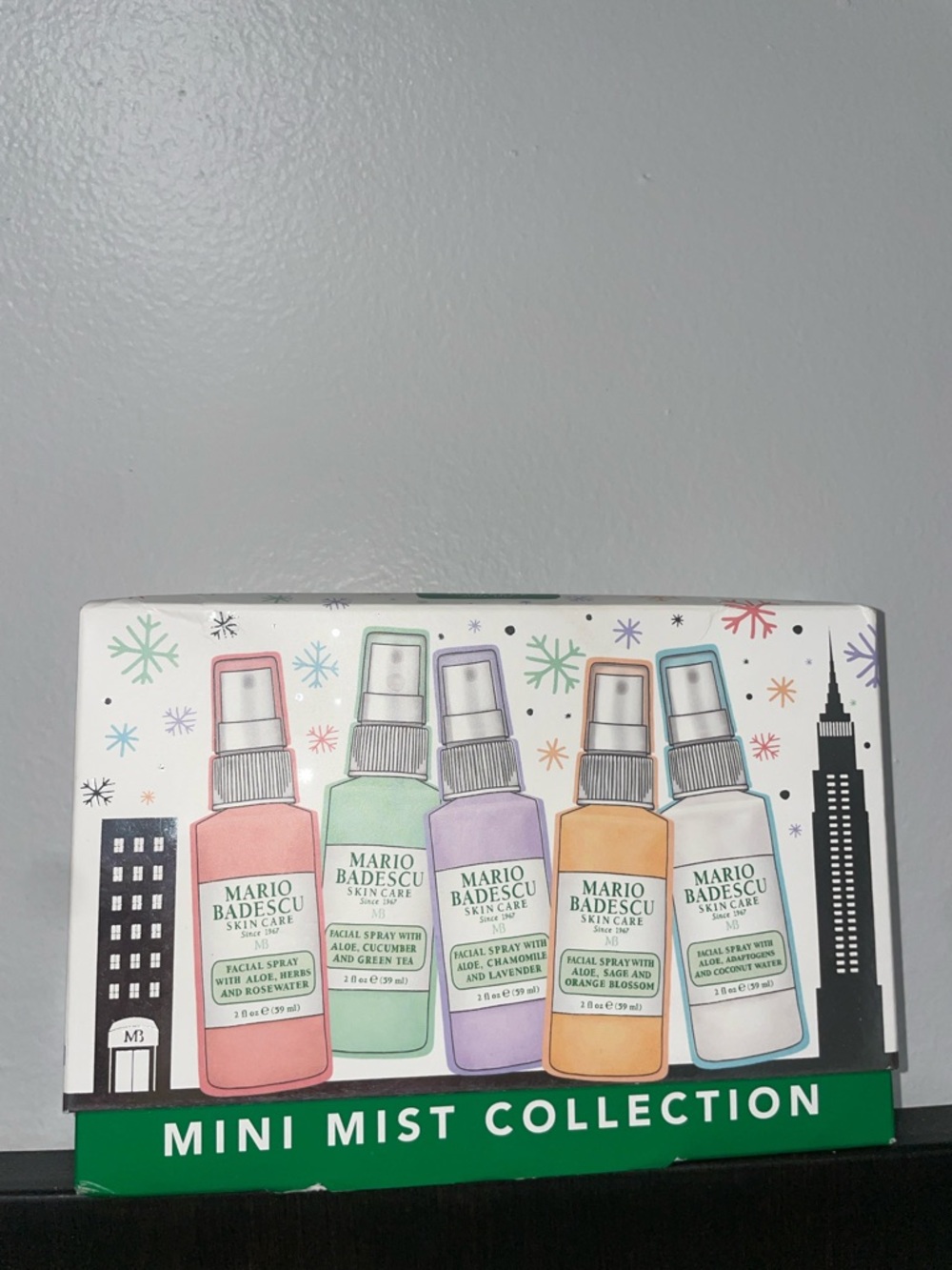 Mario Badescu Pastel Mini Mist Set - Pink, Green, Purple, Orange, Blue